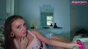 diaper lover video lola leda discovers your diaper fetish