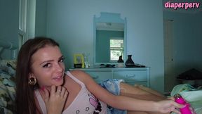 diaper lover video lola leda discovers your diaper fetish