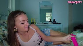 diaper lover video lola leda discovers your diaper fetish