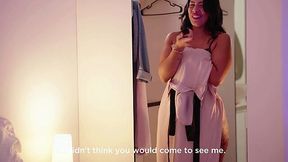 My Slutty MILF Neighbor Teases Me in the Elevator, so I Drop By for a Casual Fuck