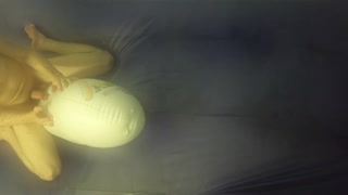 fucking asuka love pillow on waterbed 2