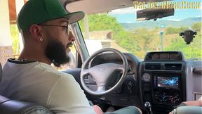 After exercising I end up in my neighbor&#8242;s car fucking