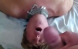 Big Black Cocks in a 3way Crossdresser Blowjob Bukkake