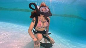 Aquaphilias- Ginary- She shows the SCUBA Instructor what she's learned