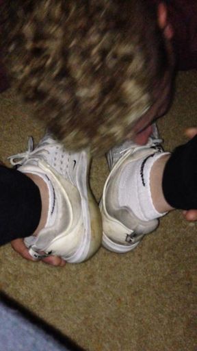 Sub completely dominated by my shoes and socks