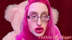 Fuckable pink plush toy transformation