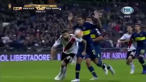 Terrible cogida le meten a esta puta cerda en Madird River 3-1 Boca