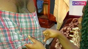 Big Boobs Sucks 6.7inch African Black Dick