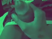 Stepmom Almost Catches Me Stroking My Big Black Cock