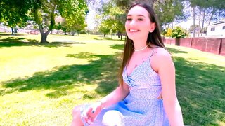 Sera Ryder meets a guy at the park who invites her to his place