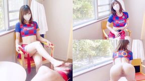 Saucy Japanese beauty's hotel room sexcapade featuring ass&#x1F351;-licking and cunny delights.