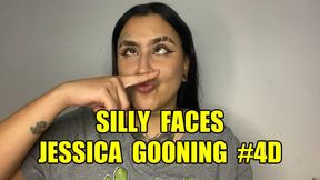 Silly Faces Jessica Gooning #4D: Derp Goon Surrender (Animated, Music, Text)