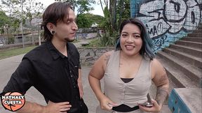 Agente me convence de grabar porno con el