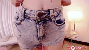 Alexis Blaze Double Feature - 2 POV Blowjob and Cum Swallow Scenes Compilation