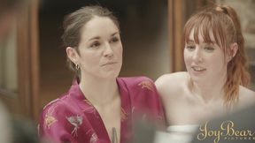 peek behind the scenes during filming of joybear feature coupling