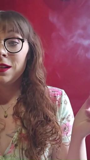 Would I date a non-smoker, and other smoking fetish questions answered   Clip 2
