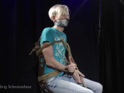 NICKY BONDAGED AND GAGGED