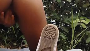 Comendo a sua buceta no parque nacional