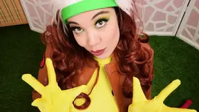 X-men: Rogue Dick Drain!! Succubus MILF