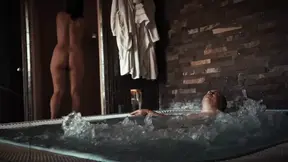 Beautiful Horny MILF Fucked by Stranger in Jacuzzi Vintage Aamateur