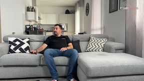 blonde slutty wife punished with first rough anal fuck