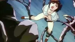 Warrior babes defeat tentacle monster who likes to fuck anime girls