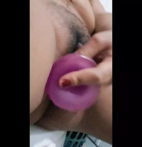 Lady Devil likes to masturbate and squirt
