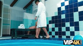 VIP4K  Sex In The Pool Is The Best Way To Cool Down