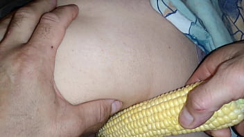 Milf pussy fuck corn