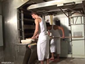 Buff Baker Boys Take a Fuck Break