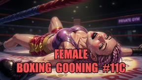 Female Boxing Gooning #11C: Boxing Queen Knockout Trance (Animated, Music)