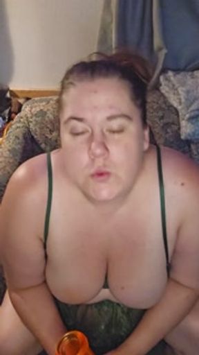 Smoke, get horny and talk about the cocks I've fucked while playing with my big tits!