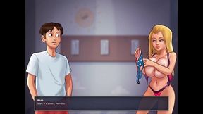 Anon Went To The Bikini Contest To See Roxxy(18+) - Summertime Saga Gameplay Part1