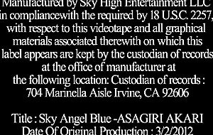 Skyhd-071 sky angel blue vol.71 akari asagiri