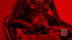 cosplayer amateur mexicana disfrazada de black spider woman