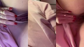 m exhibant et me doigtant dans les toilettes du train