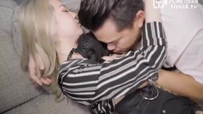 Blonde Hot Asian College Slut Naked Her Shaved Pussy Have Sex With Stranger
