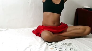 Sri Lankan hotwife cheats on camera with a young lover while her husband works