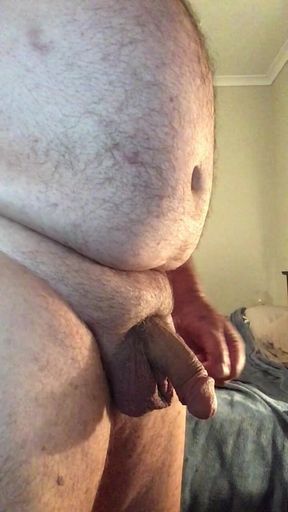 Slurppy stroking for girlfriend
