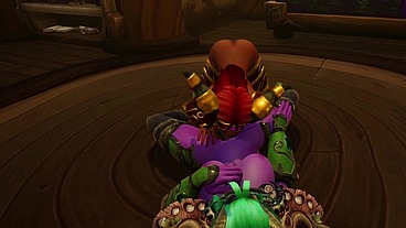 Warcraft Elfs are Having a Lesbian Experience - Warcraft Porn Parody