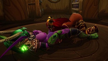 Warcraft Elfs are Having a Lesbian Experience - Warcraft Porn Parody