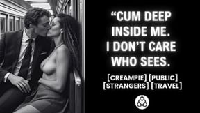 Solo Traveler Rides Train &#x00A6; Exhibitionist Creampie