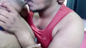 Boobs Milk and Deep Mouth Fuck Cum in Mouth
