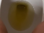 Peeing at a sushi restaurant
