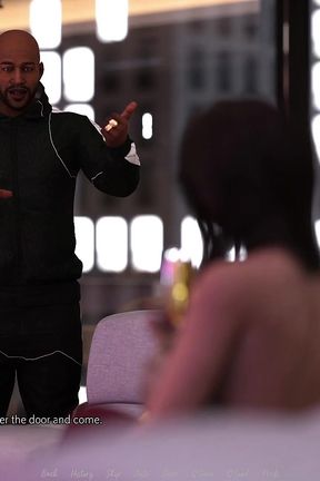 I Sent My Busty Wife to BBC Landlord to Clearduerent - 3D Hentai Game -theoffice