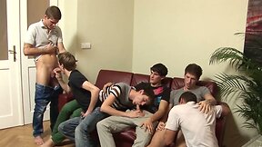 Twink Bareback Gangbang Sex Orgy