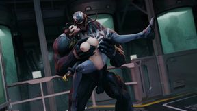 Peni Parker - Manhandled by the Monster Venom