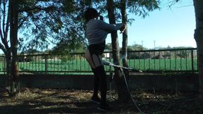 Training Session No. 61: Outdoor Electric Massager Training