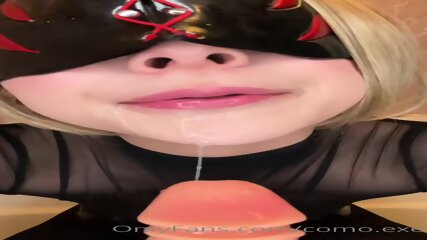 comonun cosplay ahegao blowjob DL 3in1