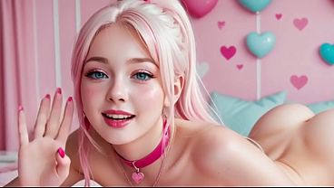 Pink Barbie 18yo Teen Begs Stepdad in Her Dream Room - Double Holes Fuck: Pussy to Anal Creampie(AI-Generated)